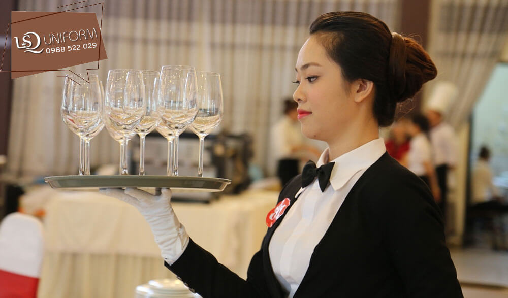 Đồng phục nhân viên phục vụ nhà hàng cao cấp