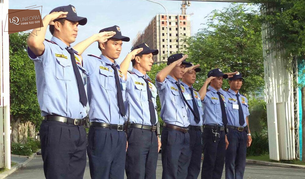 May đồng phục bảo vệ giá rẻ tại Hà Nội
